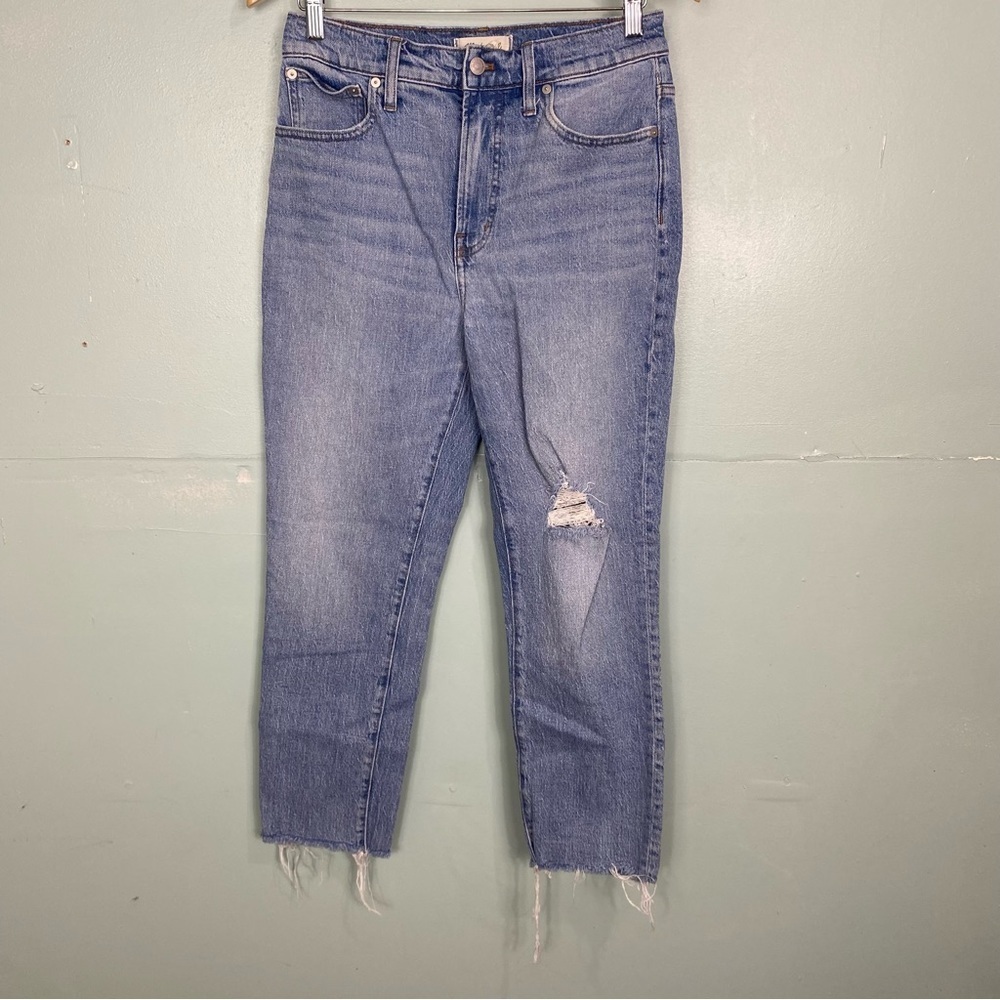 Madewell The Perfect Vintage Crop Jean 28 Style AJ190